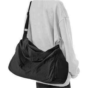 Small Gym Bag with Shoe Compartment Waterproof Duffle Bag Travel Workout Tote